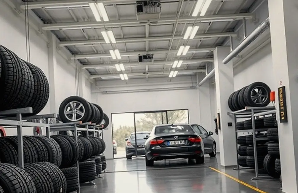 보문면 벤츠 B200d 넥센타이어렌탈 작업 전후 8